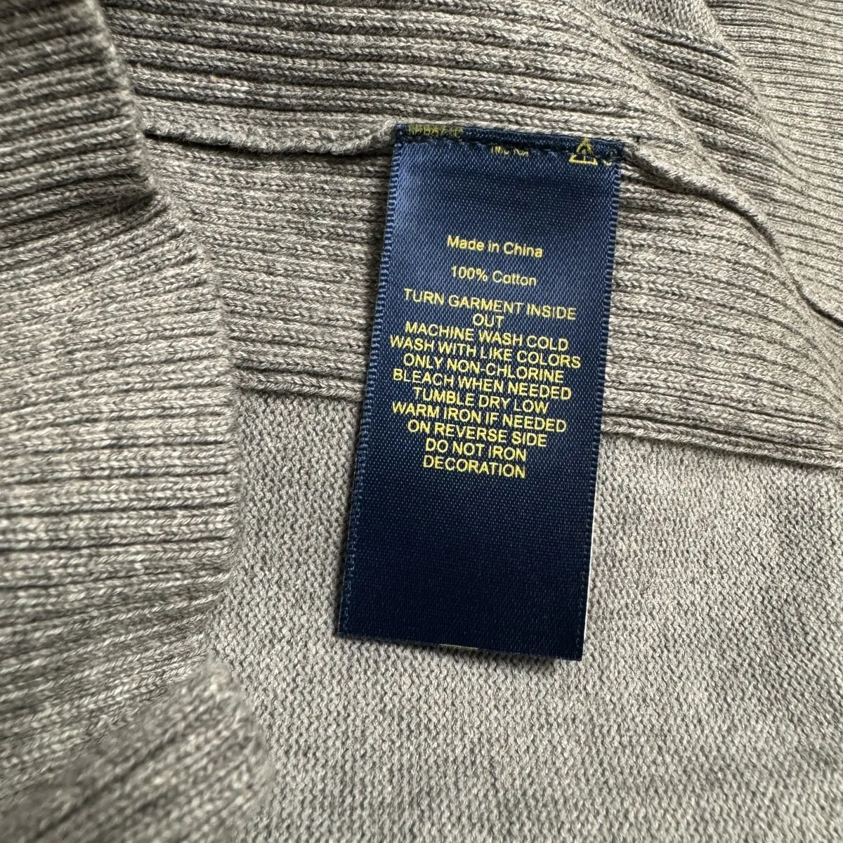 P190 M101#Ralph Lauren pony embroidered crew neck sweater Color: black, light gray, camel, dark gray, royal blue Size: M-XXL